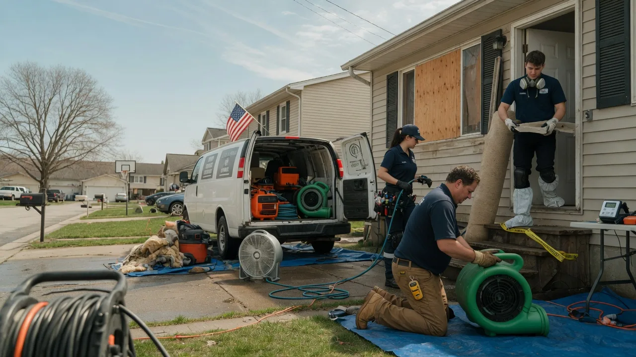 Water Damage Restoration in Seymour, IL near me